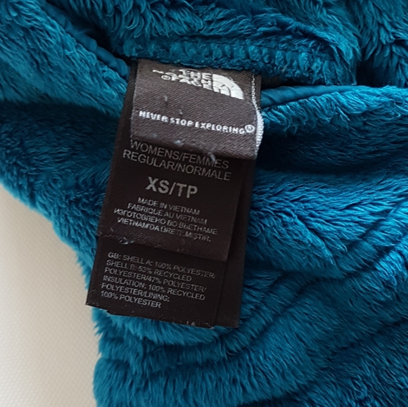 The North Face Mossbud Reversible Vest Teal - Picture 6 of 6